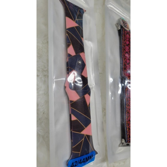 BOHO GEOMETRIC & Stretchy  WATCH BAND 42/44 - Picture 2 of 3